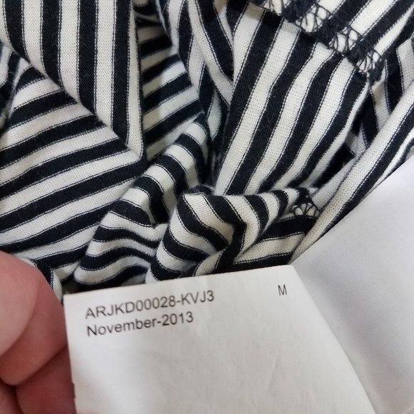 Roxy Stripe Sundress M Nwt - Picture 10 of 16